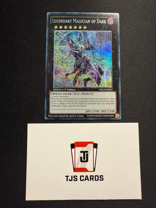Legendary Magician Of Dark - Prismatic Secret Rare 1st WSUP-EN052 - YuGiOh
