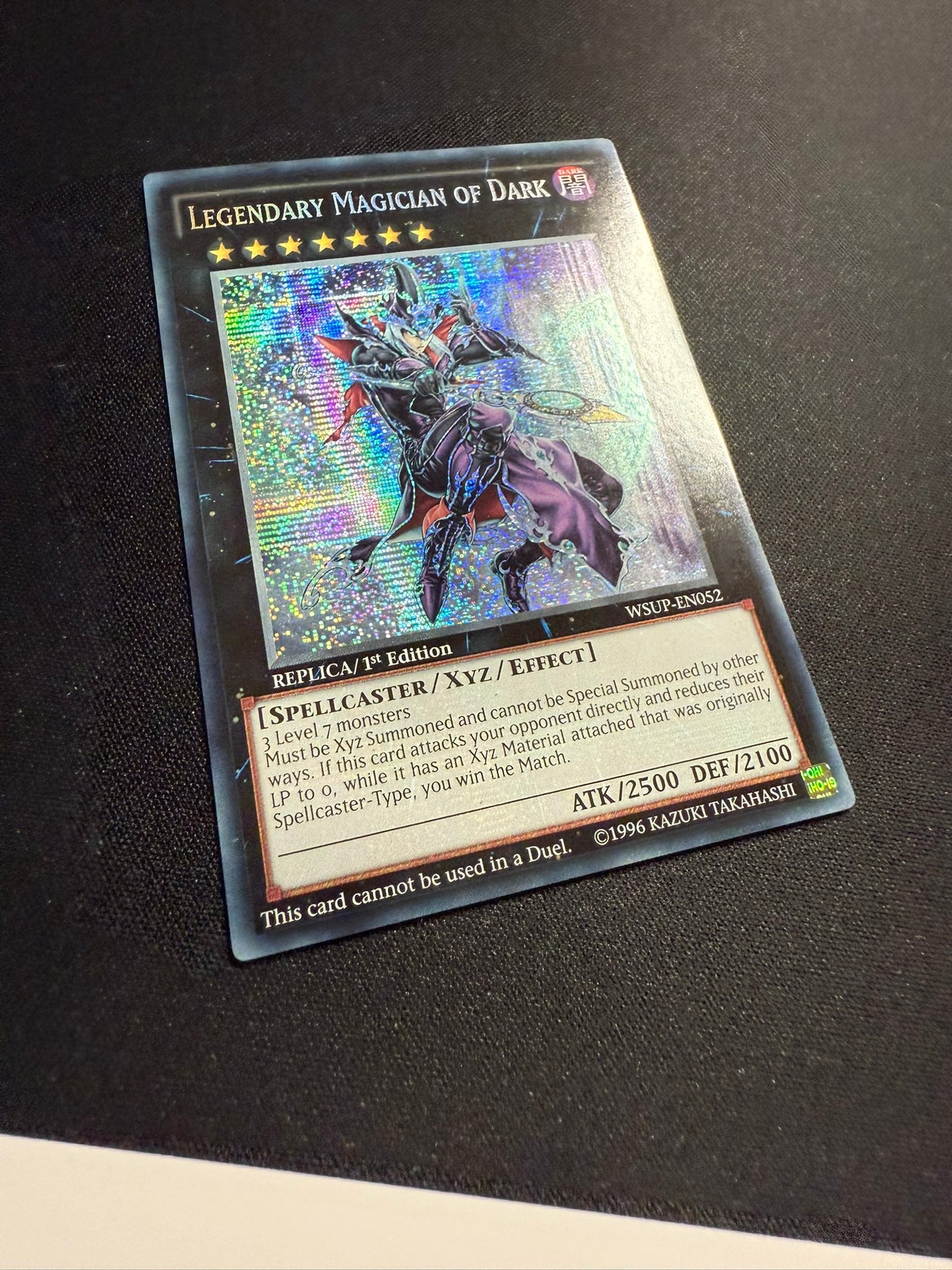 Legendary Magician Of Dark - Prismatic Secret Rare 1st WSUP-EN052 - YuGiOh