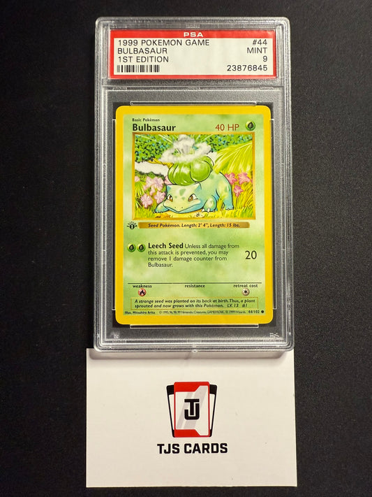 Bulbasaur - PSA 9 - 1st Edition Base Set 44/102 - Pokemon