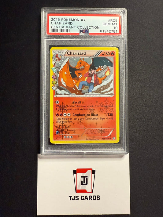 Charizard - PSA 10 - Generations Radiant Collection RC5/RC32 - Pokemon