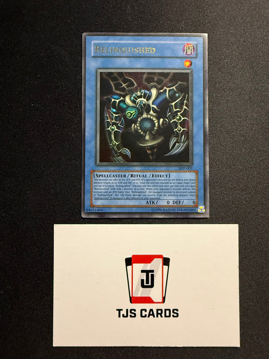 Relinquished (Square Cut Miscut) - Ultra Rare SDP-001 - LP - YuGiOh