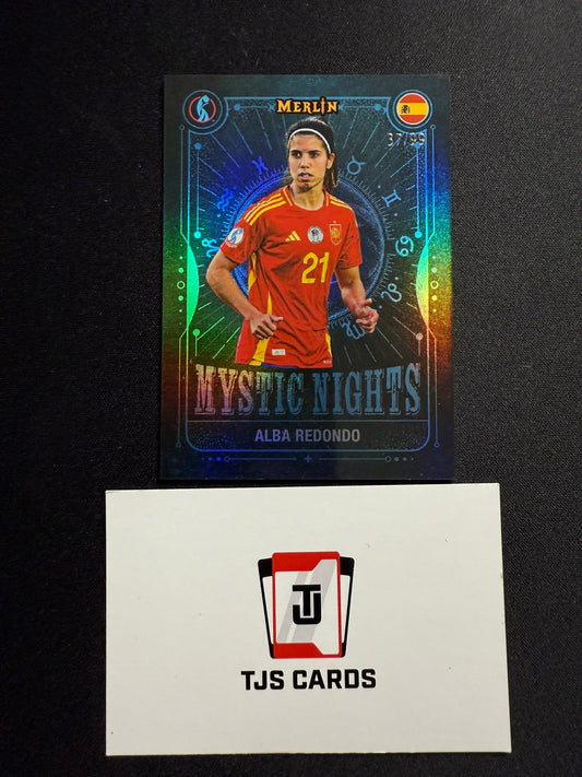 Alba Redondo - Mystic Nights Blue /99 - TOPPS Merlin UEFA Womens EUROS 2025