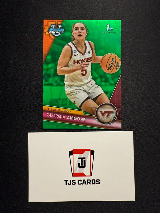 Georgia Amoore - 1st Green /99 - TOPPS Bowman U Basketball 2023/24