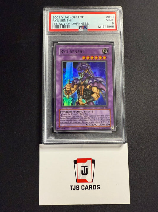 Ryu Senshi - PSA 9 - Super Rare LOD-019 - YuGiOh