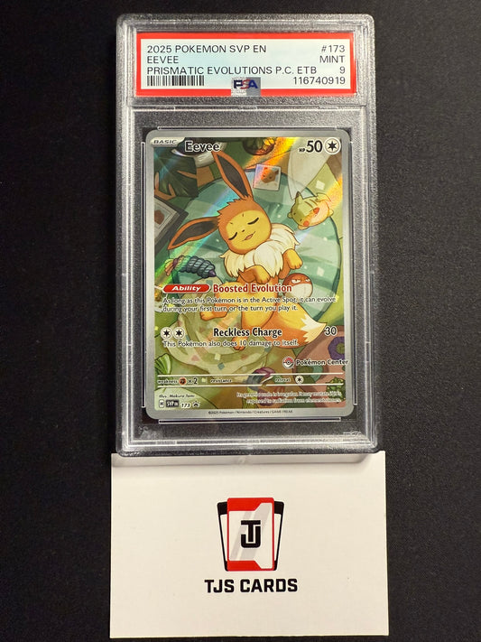 Eevee - PSA 9 - Pokemon Center Promo 173 - Pokemon