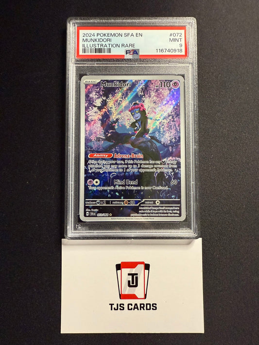 Munkidori - PSA 9 - Shrouded Fable 072/064 - Pokemon