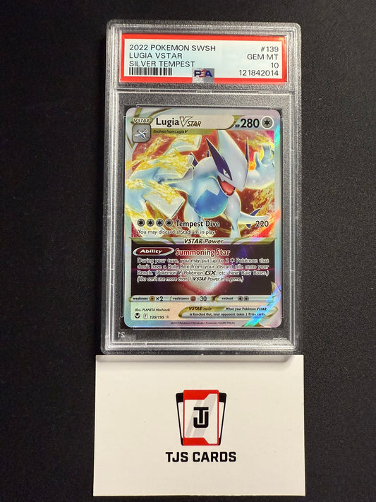 Lugia VSTAR - PSA 10 - Silver Tempest 139/195 - Pokemon