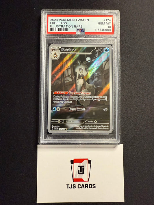 Froslass - PSA 10 - Twilight Masquerade 174/167 - Pokemon