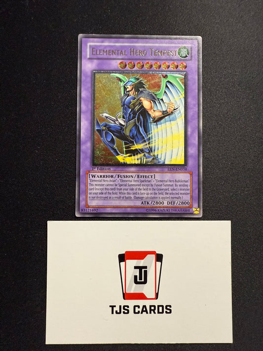 Elemental Hero Tempest - Ultimate Rare 1st Edition EEN-EN034 - MP - YuGiOh