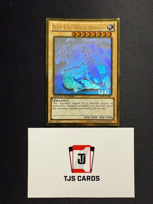 Blue-Eyes White Dragon - Gold Ghost Rare GLD5-EN001 - MP - YuGiOh