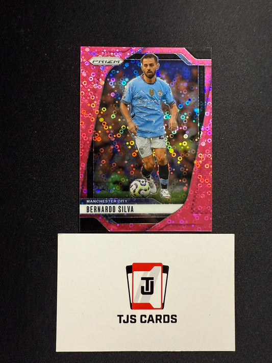 Bernardo Silva - Pink Breakaway Disco /149 - Panini Prizm Premier League 2024/25
