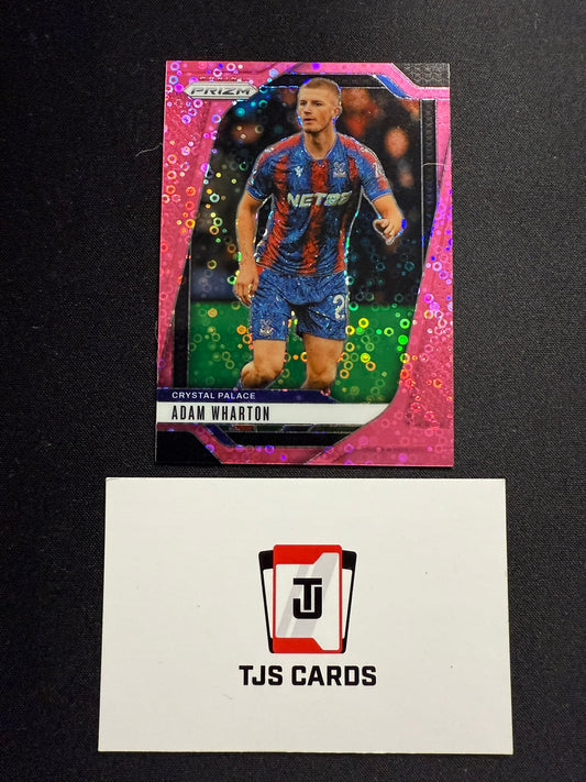 Adam Wharton - Pink Breakaway Disco /149 - Panini Prizm Premier League 2024/25