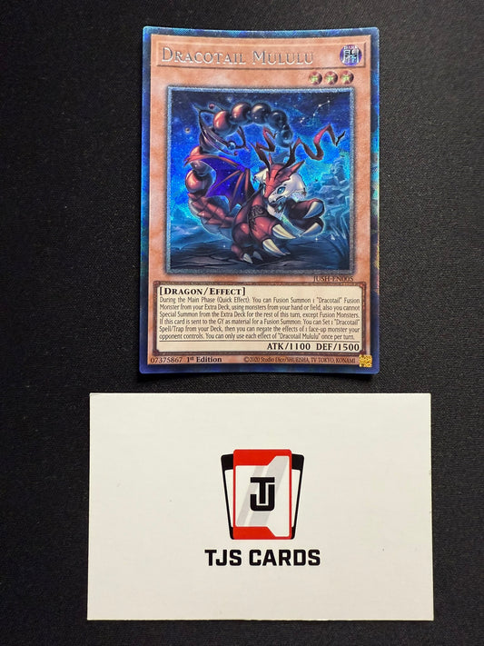 Dracotail Mululu - Collector's Rare 1st Edition JUSH-EN005 - YuGiOh