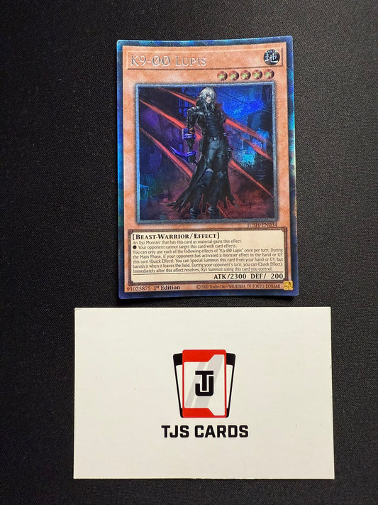 K9-00 Lupis - Collector's Rare 1st Edition JUSH-EN034 - YuGiOh