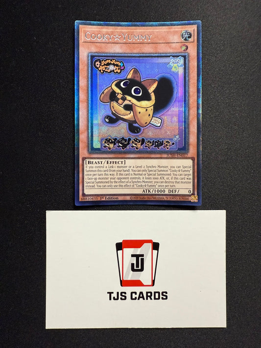 Cooky Yummy - Collector's Rare 1st Edition JUSH-EN017 - YuGiOh
