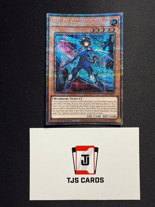 K9-17 Izuna - Starlight Rare 1st Edition JUSH-EN031 - YuGiOh