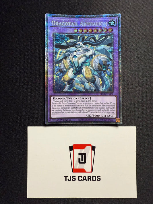 Dracotail Arthalion - Starlight Rare 1st Edition JUSH-EN006 - YuGiOh