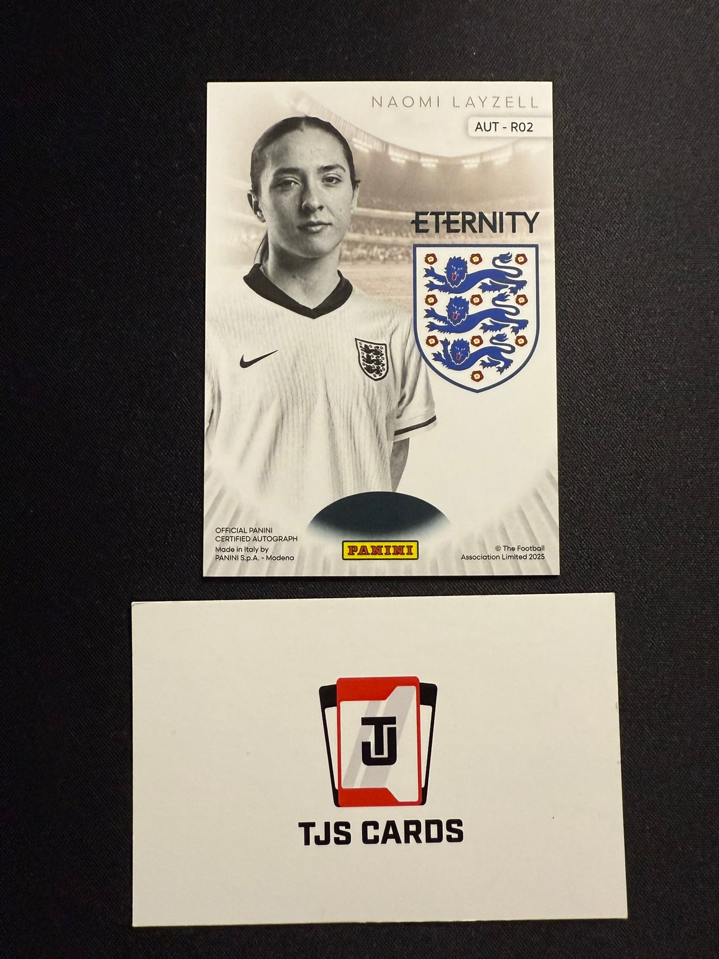 Naomi Layzell - Rookie Auto - Panini Eternity Lionesses 2025