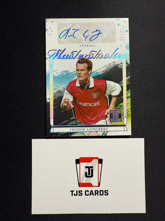 Freddie Ljungberg - Masterstrokes Auto /49 - Panini Impeccable 2024/25