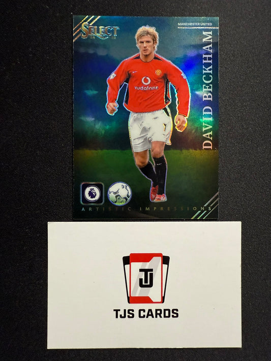 David Beckham - Artistic Impressions - Panini Select Premier League 2024/25