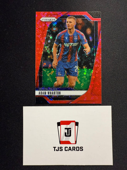 Adam Wharton - Red Disco Breakaway /49 - Panini Prizm Premier League 2024/25
