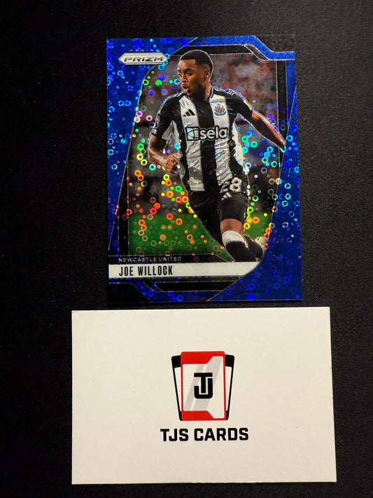 Joe Willock - Blue Disco Breakaway /99 - Panini Prizm Premier League 2024/25
