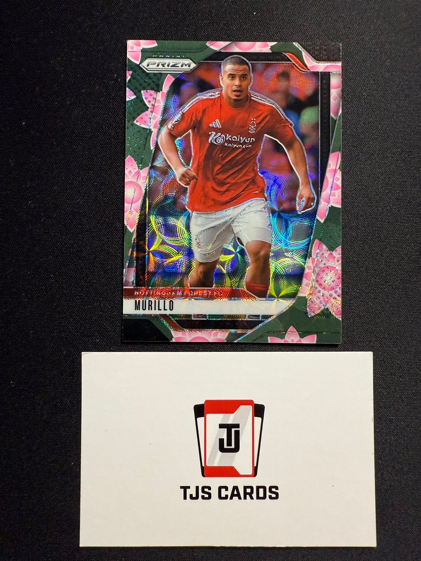Murillo - Lotus Flower Breakaway /18 - Panini Prizm Premier League 2024/25