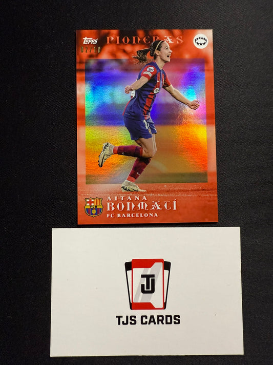 Aitana Bonmati - Red Pioneras /10 - TOPPS Bonmati Curated Set 2023/24