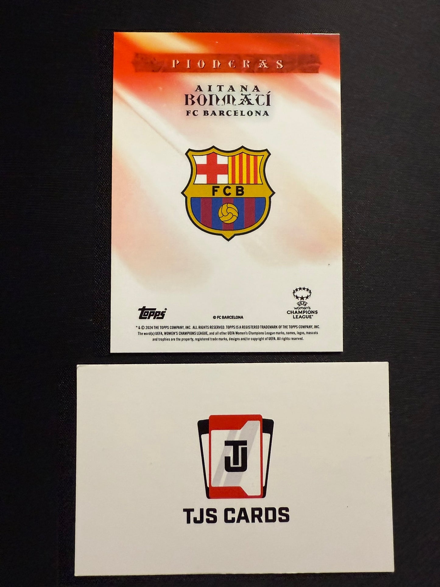 Aitana Bonmati - Red Pioneras /10 - TOPPS Bonmati Curated Set 2023/24