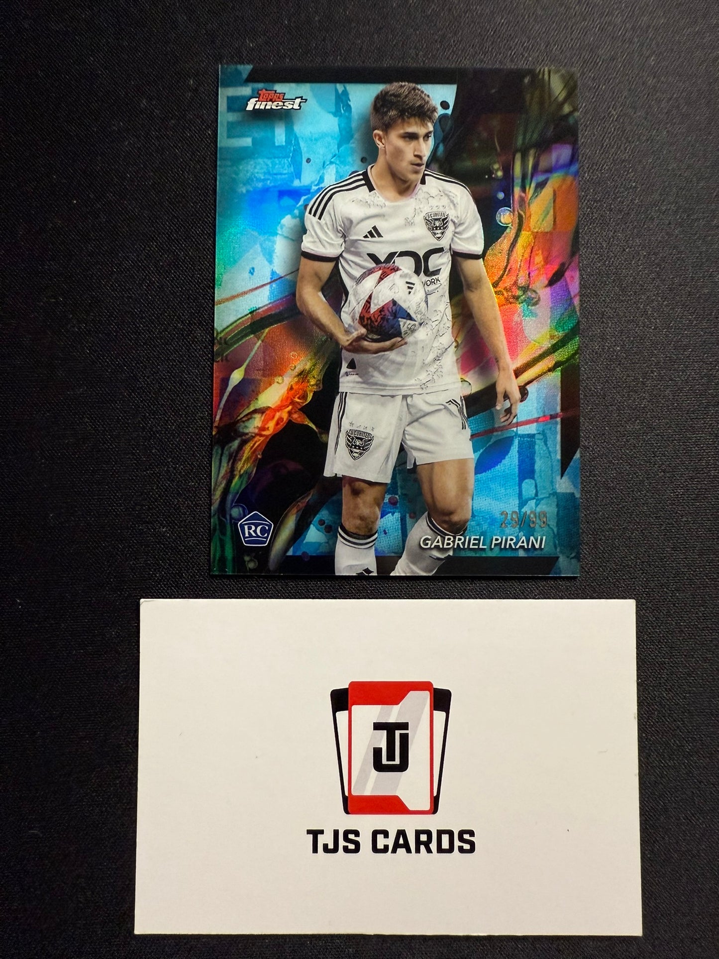Gabriel Pirani - Rookie Blue /99 - TOPPS Finest MLS 2024