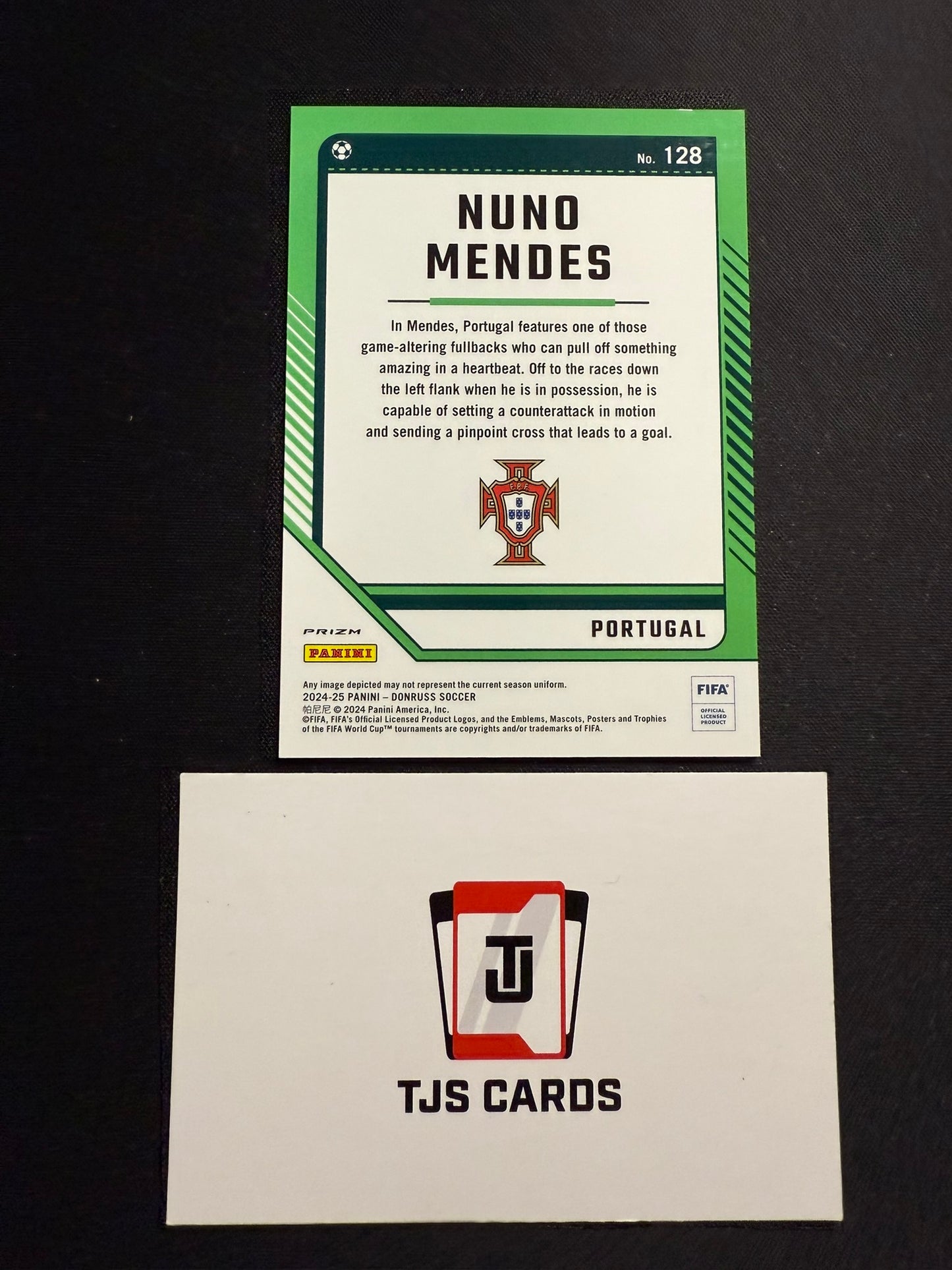 Nuno Mendes - Plum Blossom SP - Panini Donruss 2024/25