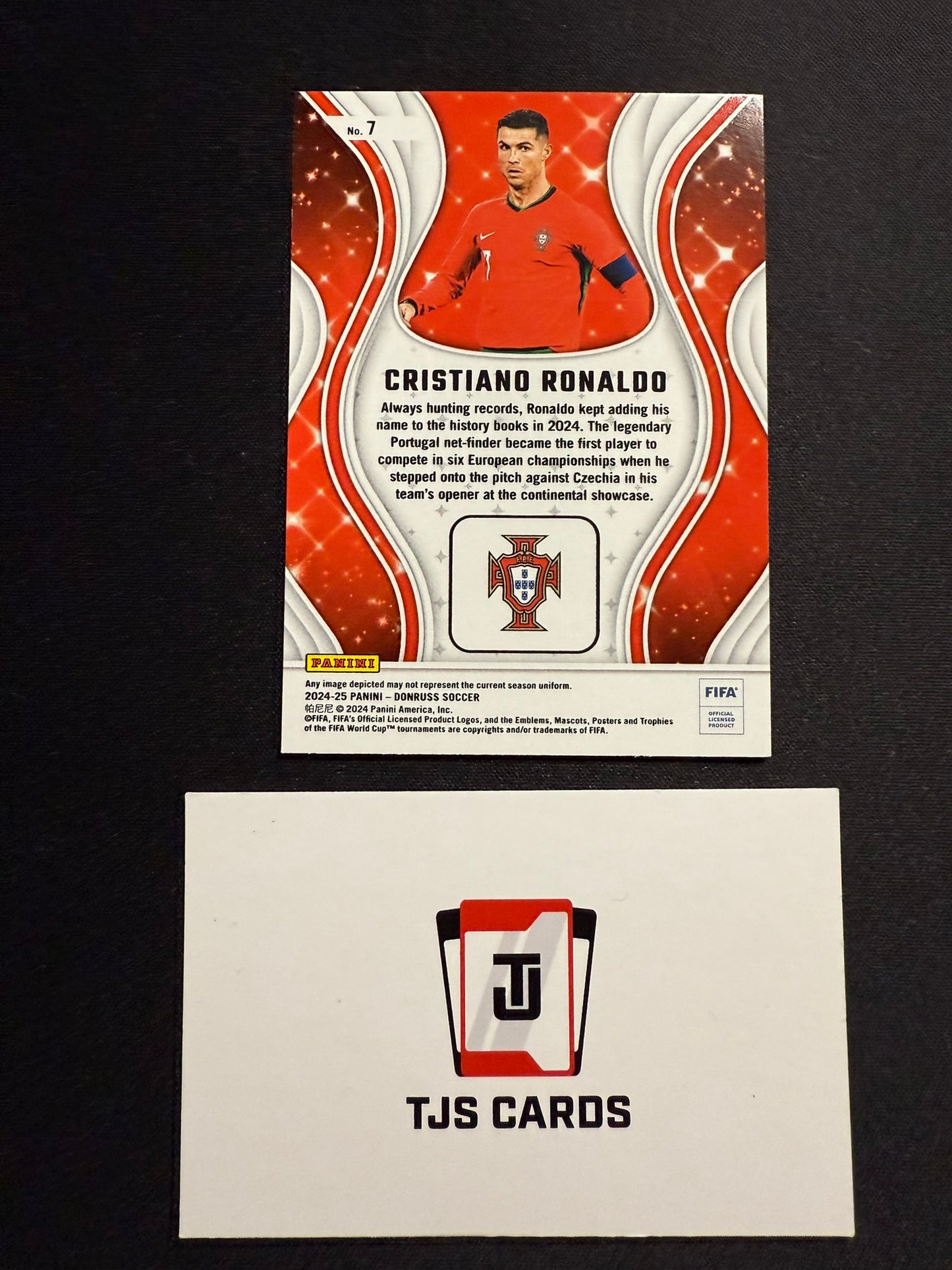 Cristiano Ronaldo - Silver Magicians SP - Panini Donruss 2024/25
