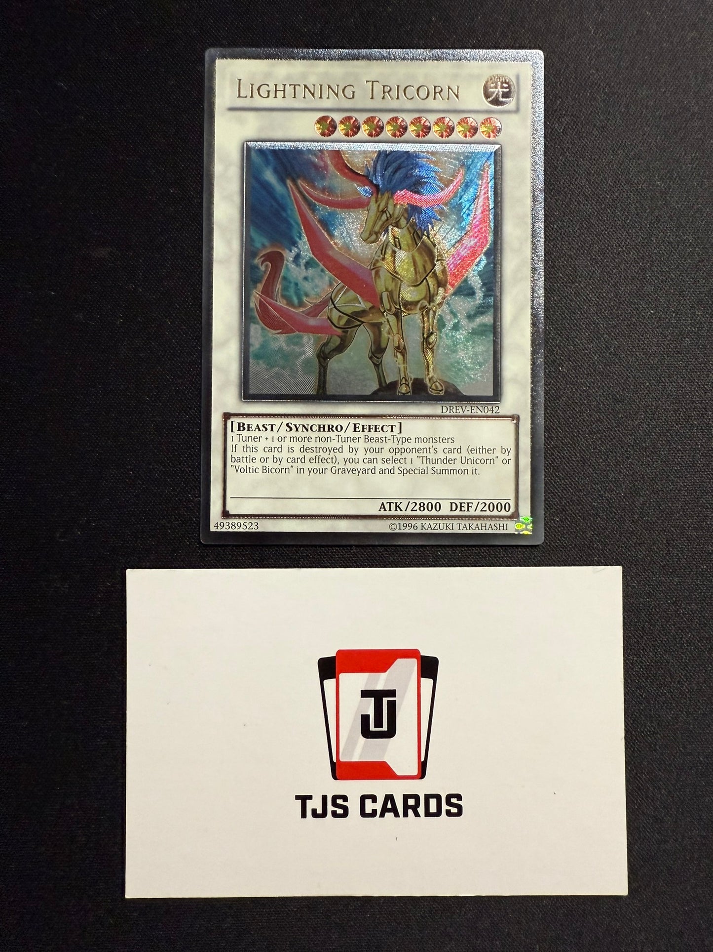 Lightning Tricorn - Ultimate Rare DREV-EN042 - LP - YuGiOh