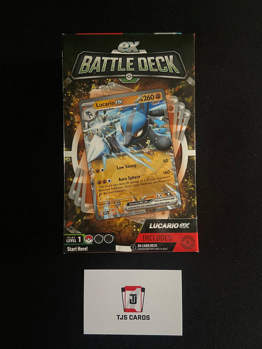 Pokemon Lucario ex Battle Deck