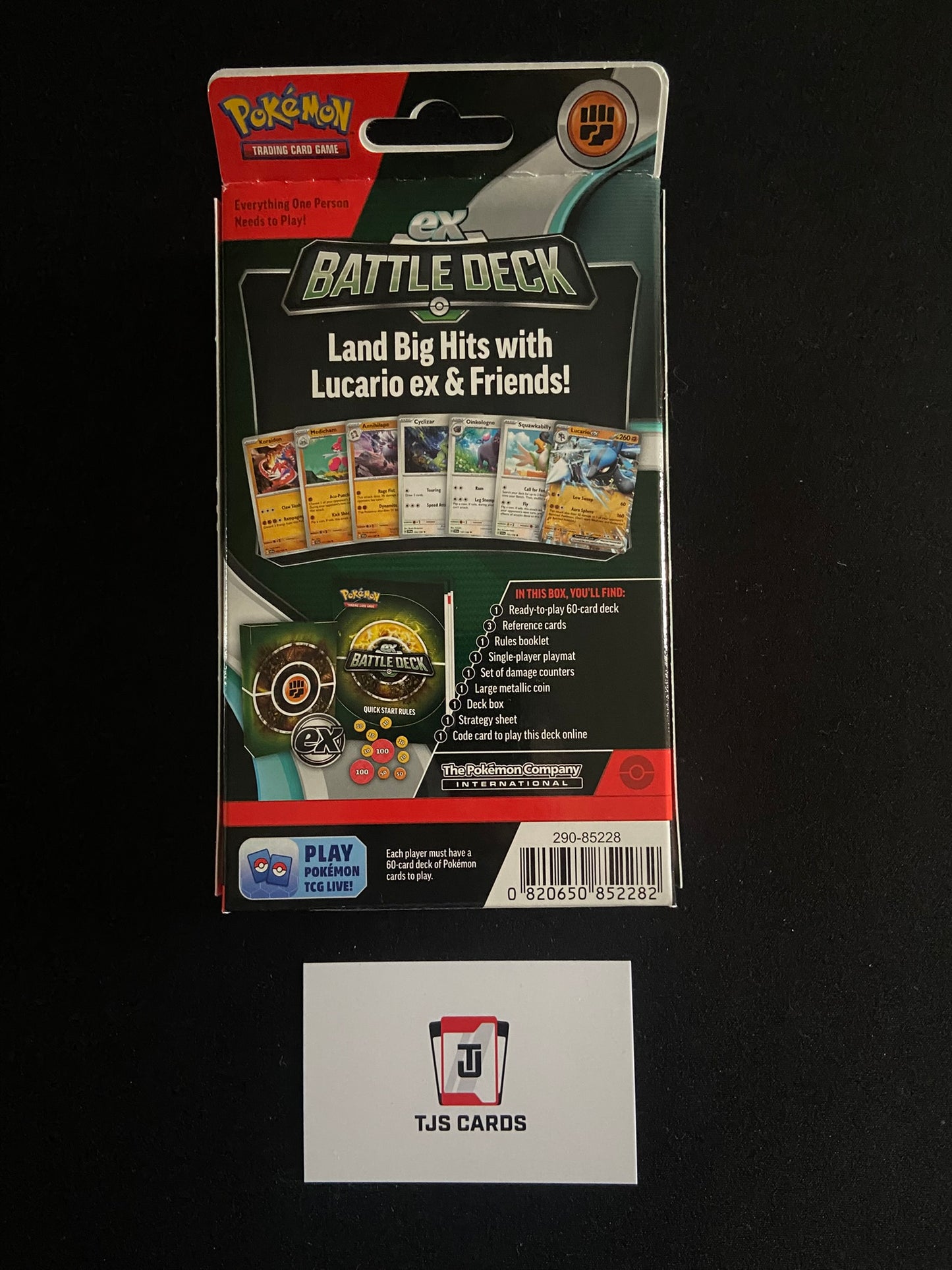 Pokemon Lucario ex Battle Deck