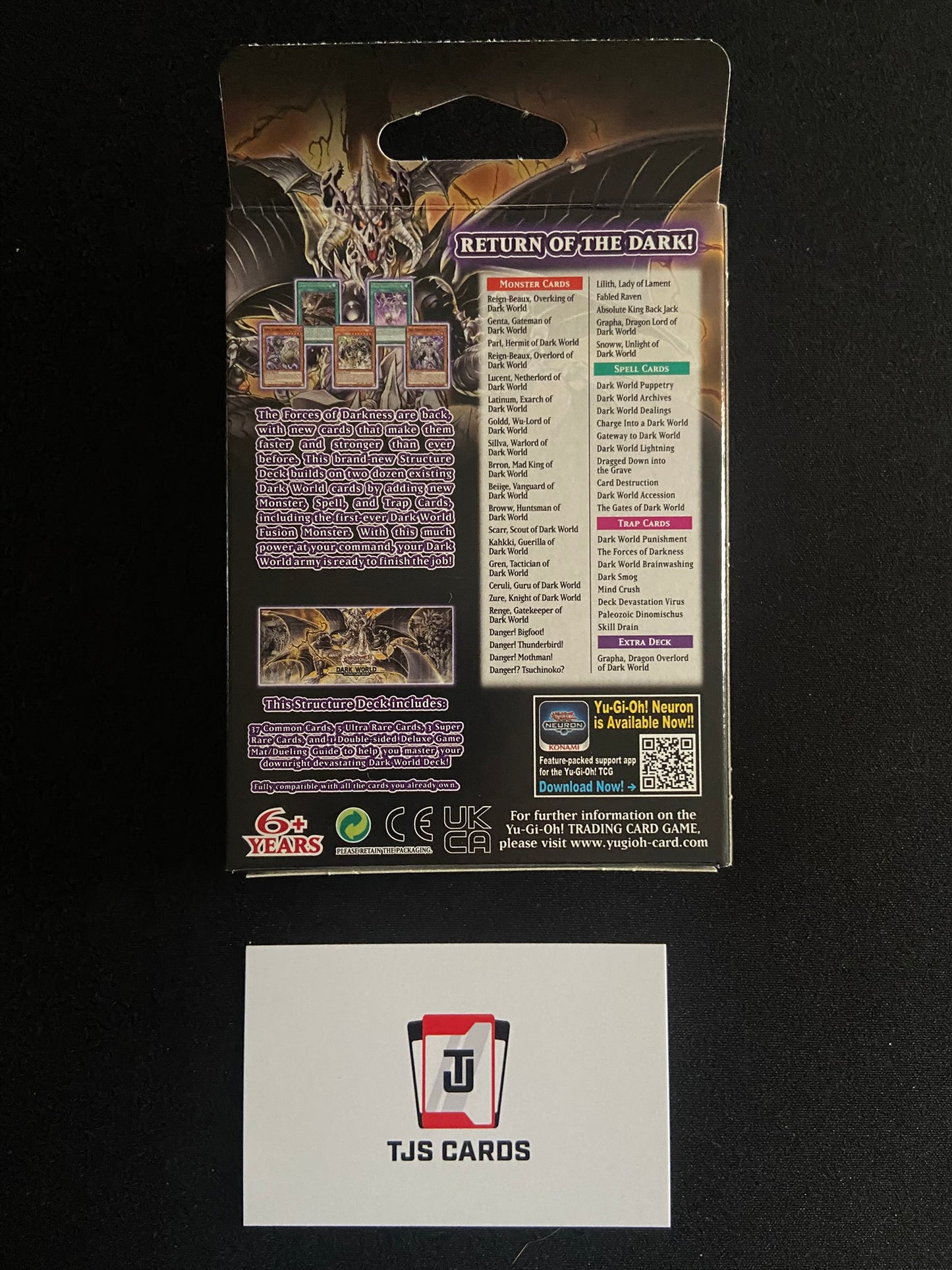 Dark World Structure Deck - YuGiOh