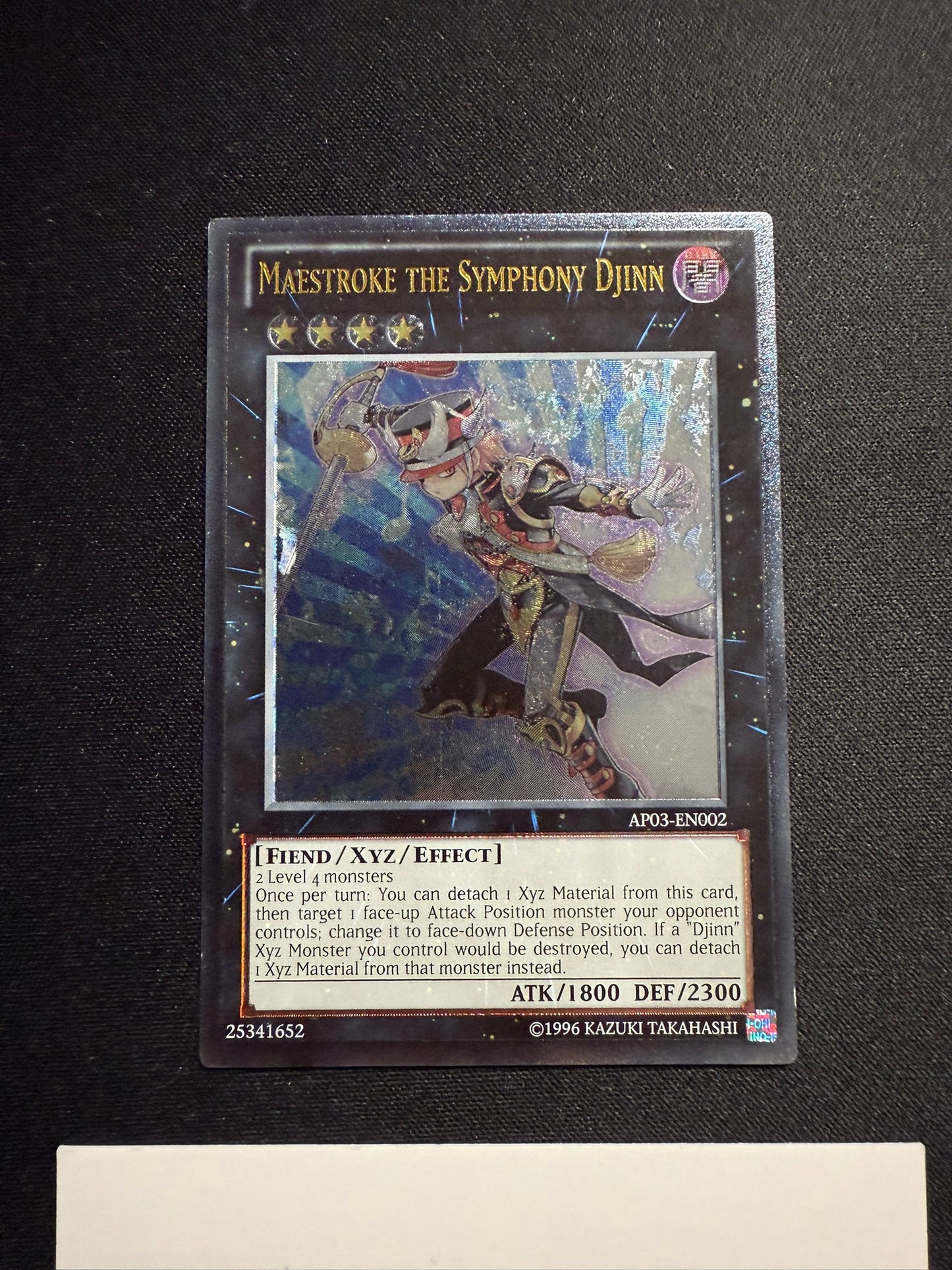 Maestroke The Symphony Djinn - Ultimate Rare AP03-EN002 - LP - YuGiOh