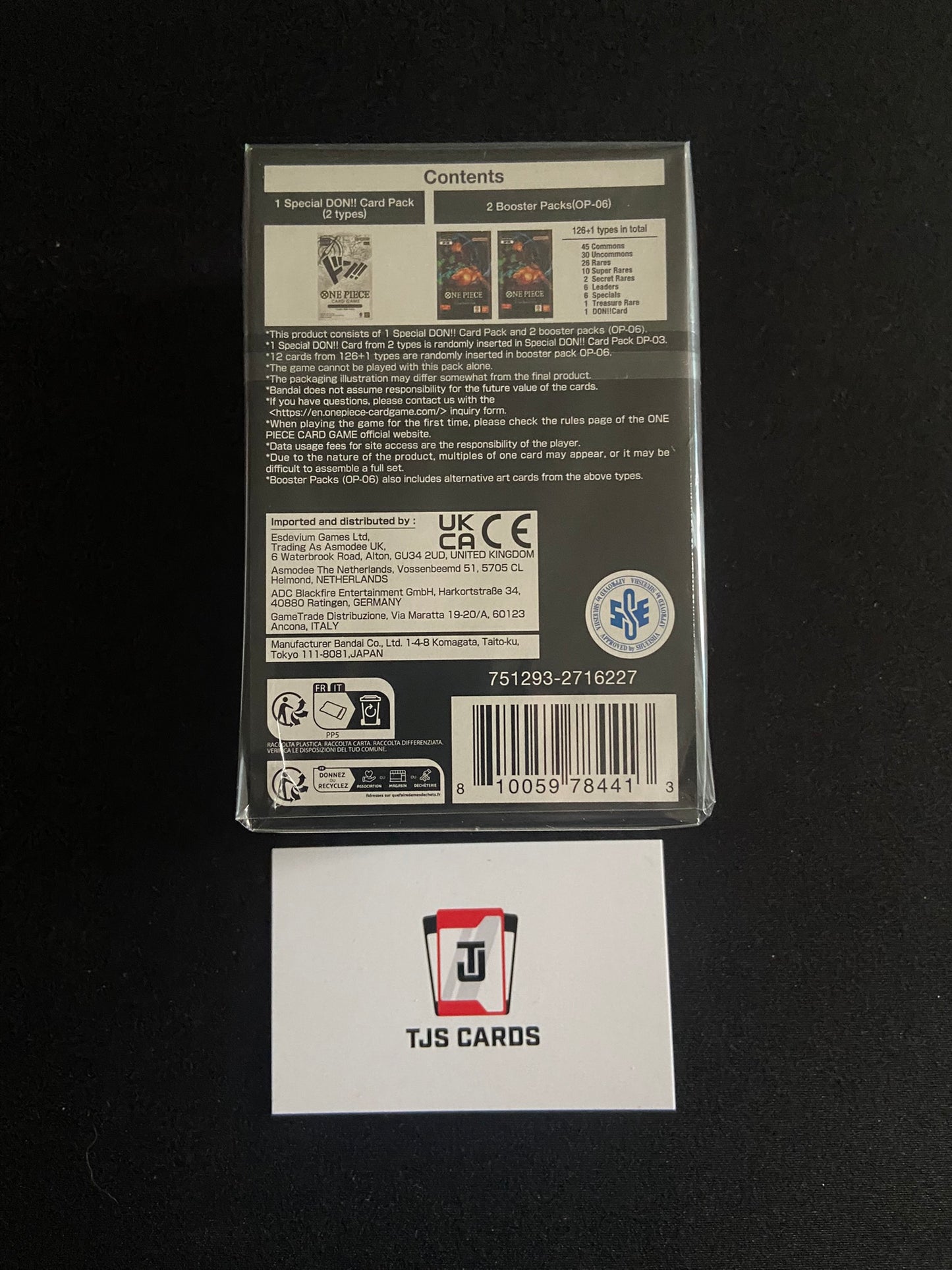 One Piece CCG: Wings Of The Captain Double Pack (OP06 / DP03)