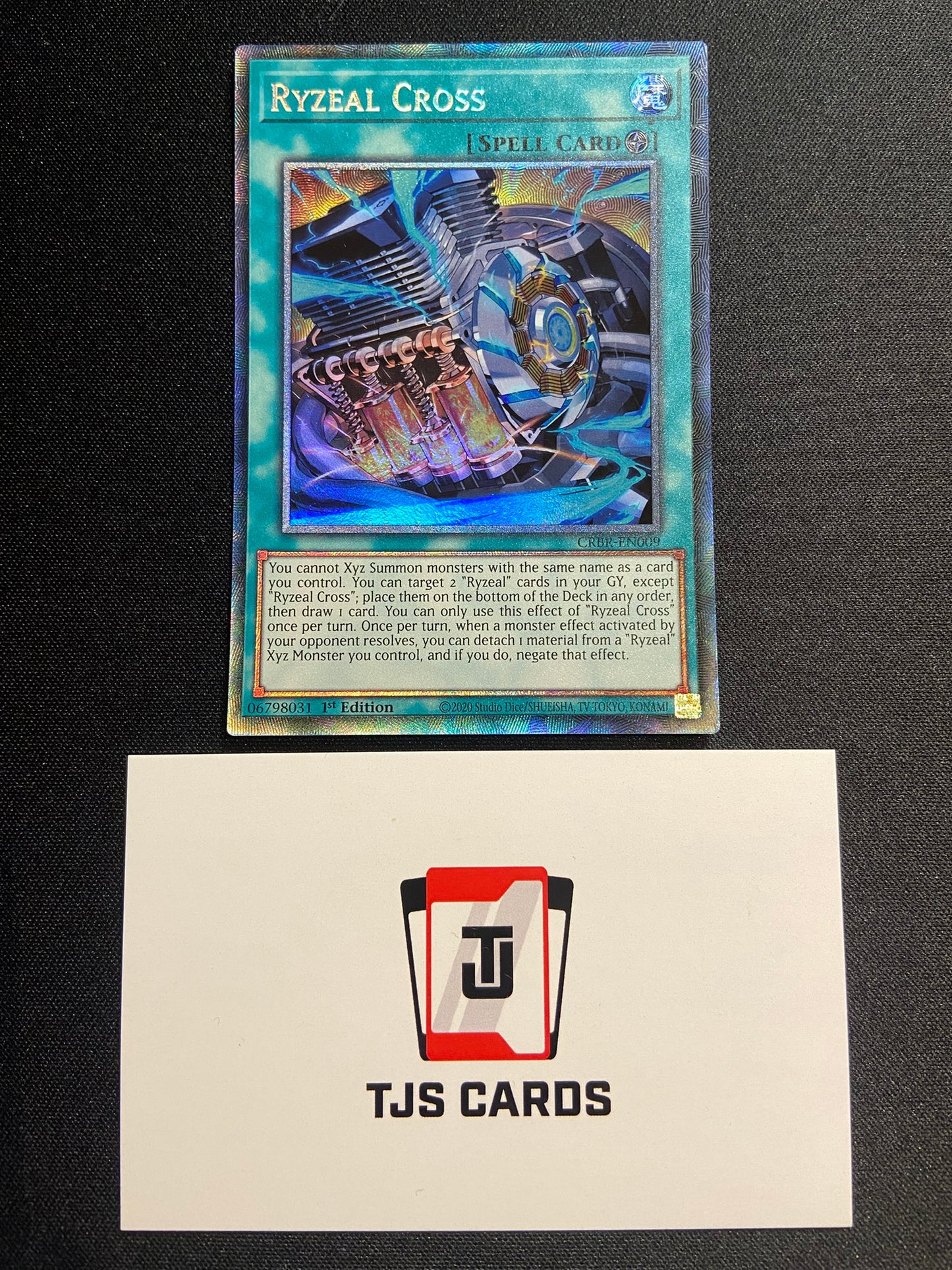 Ryzeal Cross - Collector's Rare 1st Edition CRBR-EN009 - YuGiOh