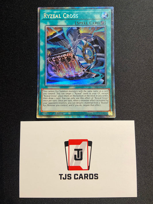 Ryzeal Cross - Collector's Rare 1st Edition CRBR-EN009 - YuGiOh