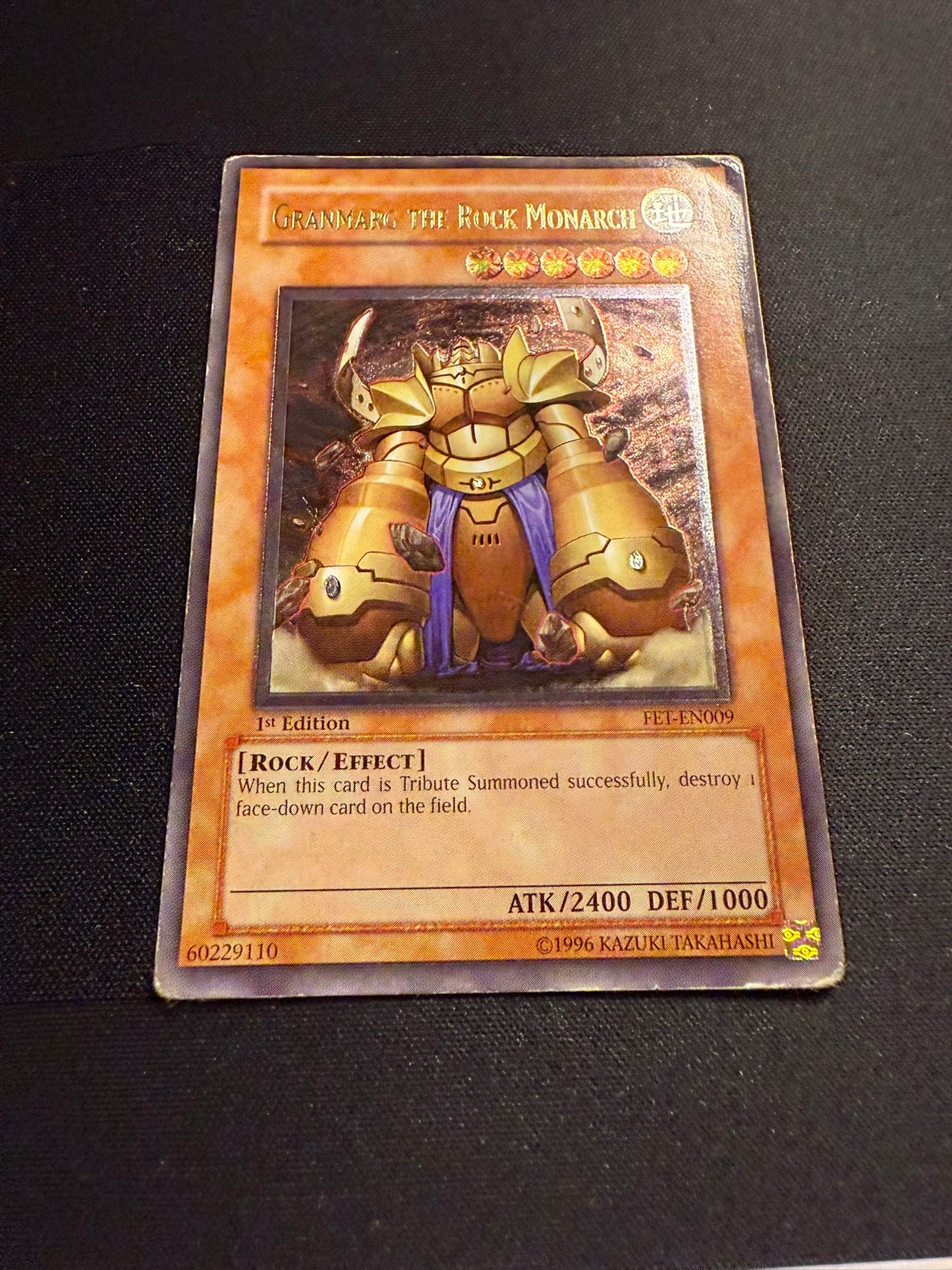 Granmarg The Rock Monarch - Ultimate Rare 1st Edition FET-EN009 - HP - YuGiOh