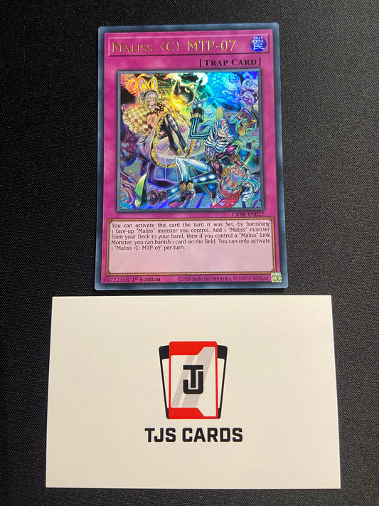 Maliss <C> MTP-07 - Ultra Rare 1st Edition CRBR-EN022 - YuGiOh