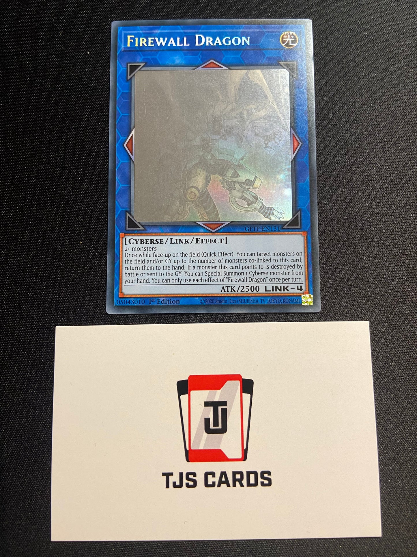 Firewall Dragon - Ghost Rare 1st Edition GFTP-EN131 - LP - YuGiOh