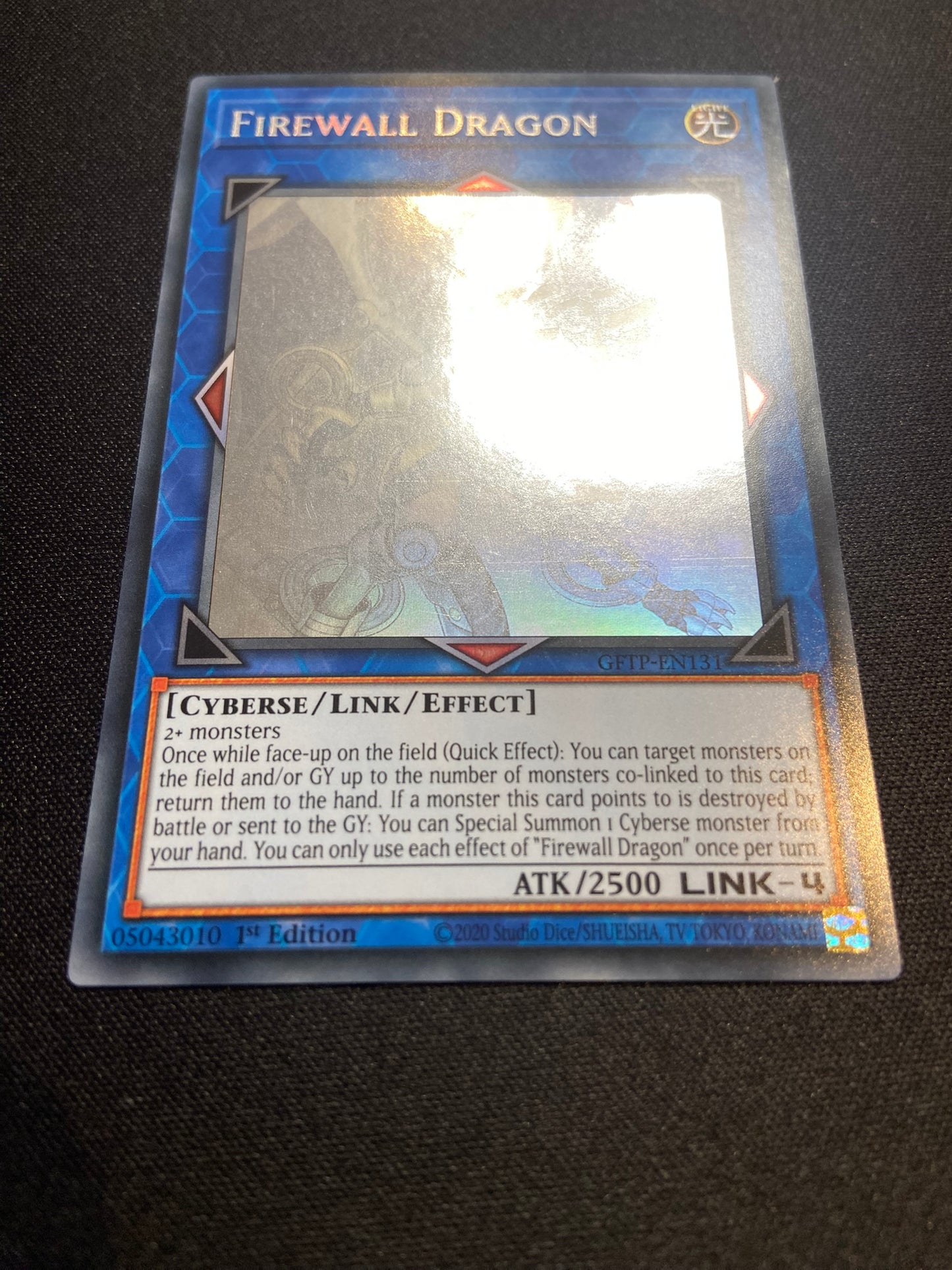 Firewall Dragon - Ghost Rare 1st Edition GFTP-EN131 - LP - YuGiOh