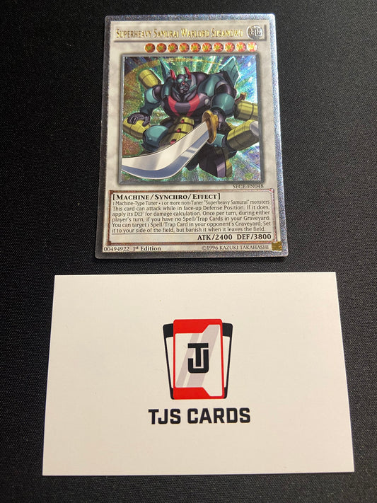 Superheavy Samurai Warlord Susanowo - Ultimate Rare 1st Edition SECE-EN048 - LP - YuGiOh