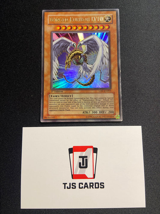 Winged Kuriboh LV10 - Ultra Rare 1st Edition CRV-EN005 - MP - YuGiOh