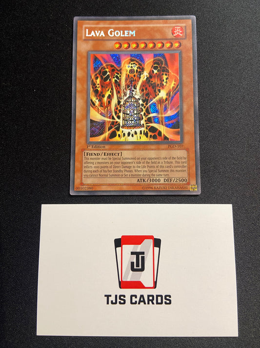 Lava Golem - Secret Rare 1st Edition PGD-107 - MP - YuGiOh
