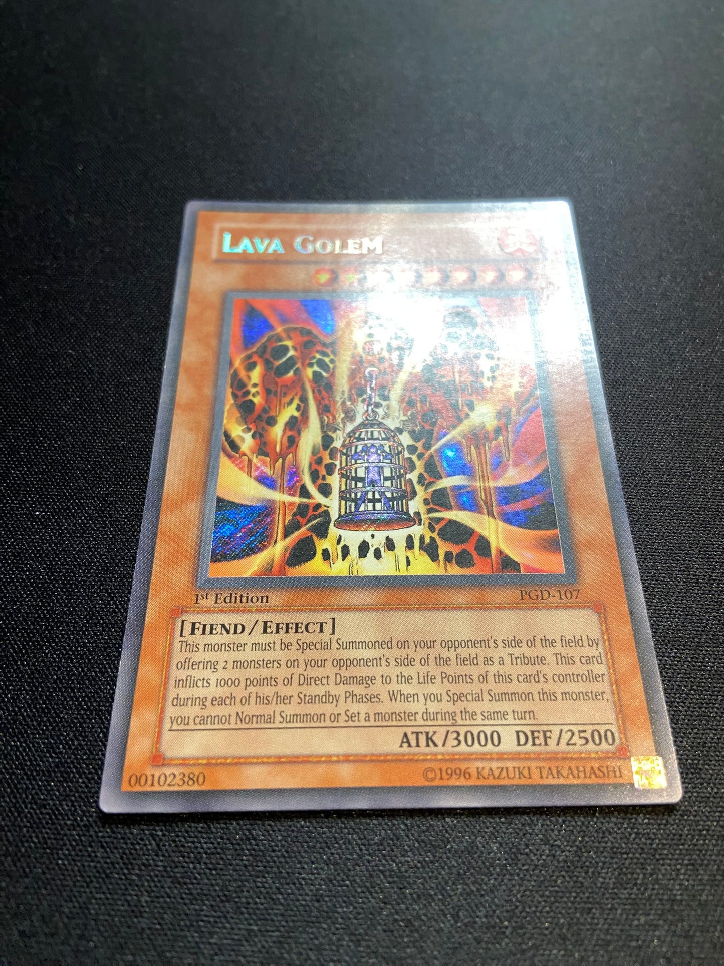 Lava Golem - Secret Rare 1st Edition PGD-107 - MP - YuGiOh