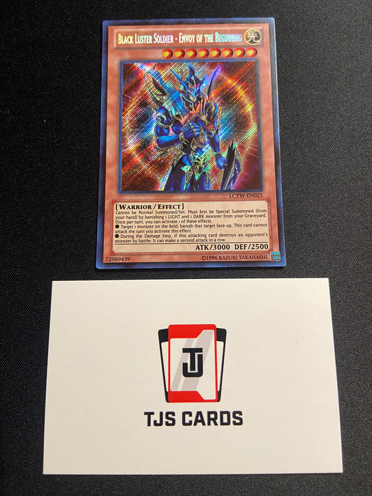 Black Luster Soldier - Envoy Of The Beginning - Secret Rare LCYW-EN025 - YuGiOh