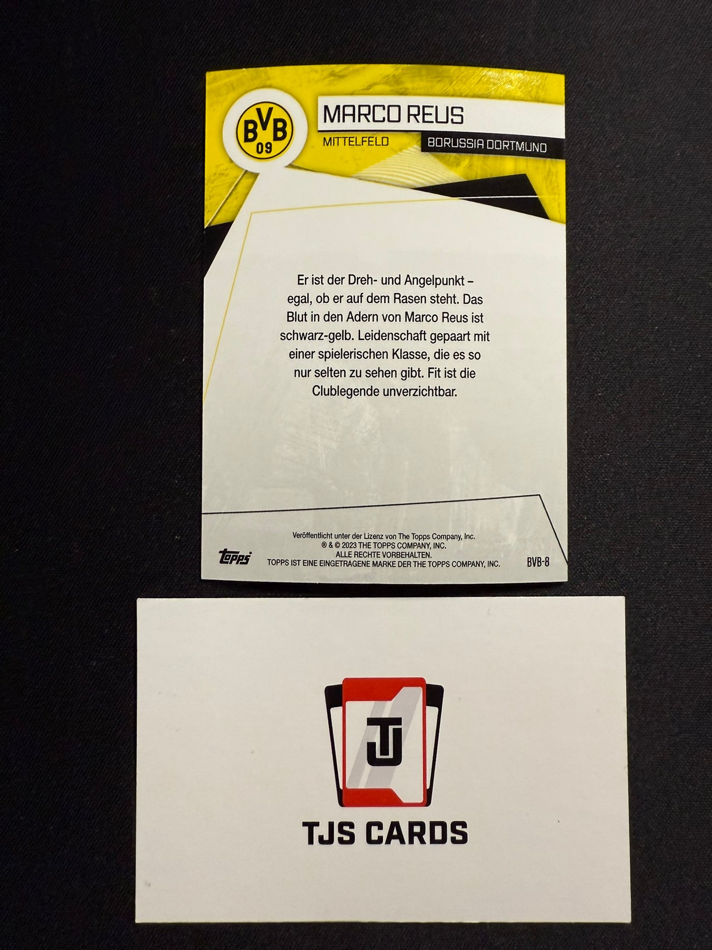 Marco Reus - Aqua /399 - TOPPS Borussia Dortmund Fan Set 2023/24